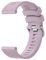 Wanme 20mm Bracelet Compatible avec Garmin Vivoactive 5/Vivoactive 3/Vivomove Sport/Venu Sq 2/Venu/Venu Sq, Classic Stripe Texture Design, Silicone Bracelet pour Forerunner 645/245 (Violet)