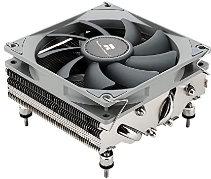 TR-Thermalright AXP90 X47 CPU Cooler-4 Heat Pipes, Quiet 92mm Low Profile CPU Fan-2700RPM, 47mm High,for AM4/AM5,Intel LGA1851/1700/115x/1200,Low Profile ITX PC Cooler