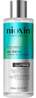 Nioxin Age Defense Conditioner - Kräftigende Pflegespülung für reifes Haar mit Hyaluronsäure, entwirrt und verleiht Geschmeidigkeit ohne zu beschweren, 240 ml