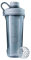 BlenderBottle Radian Tritan Trinkflasche mit BlenderBall, geeignet als Eiweiß Shaker, Protein Shaker, Wasserflasche, BPA frei, skaliert bis 700 ml, Fassungsvermögen 940 ml, grau