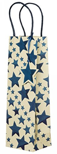 Emma Bridgewater Blue Stars Bottle Gift Bag