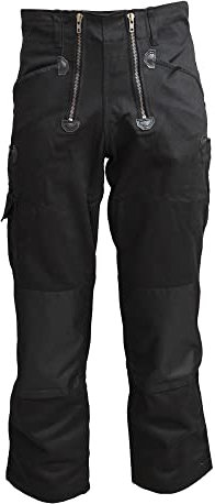 TMG | Zunfthose für Herren ohne Schlag, Dachdeckerhose mit Kniepolstern & viel Stauraum, 100% Baumwolle, 500gr | Gr. 58