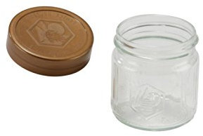 Germerott Bienentechnik Deutsche Imkerbund Gläser DIB Glas für 250g inkl Deckel Verpackungseinheit 120 Stück Preis pro Glas 0,74 Euro