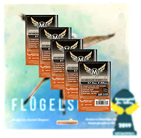 MayDay Premium Sleeves Kartenhüllen 7078 Vorteilspack für Flügelschlag Wingspan