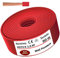 Cavo unipolare, H07 V-K, 1 x 1,5 mm², rosso, cavo singolo flessibile da 5 a 100 m (50m)