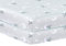 DTEX HOMES 2 x Cot Bed Sheets Super Soft Breathable Polycotton Fitted Sheet 60 x 120 cm (Sleeping Moon Teddy)
