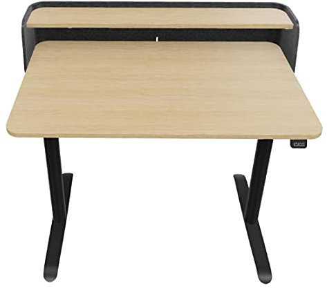 Sedus SE:Desk Home, elektrisch höhenverstellbarer Schreibtisch fürs Home-Office, 120x70cm (Eiche/Anthrazit)