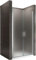 Porte de douche 95x185 cm verre OPAQUE - ajustable de 95 à 98 cm