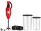 ESGE-Zauberstab E120 Select Premium-Set 902105 weiß, Hand - Stabmixer, Pürierstab, inkl. Becher-Set 600ml & 400ml, elektrischer AC – Motor 2-stufig, Soft-Touch Membranschalter, ergonomischer Griff