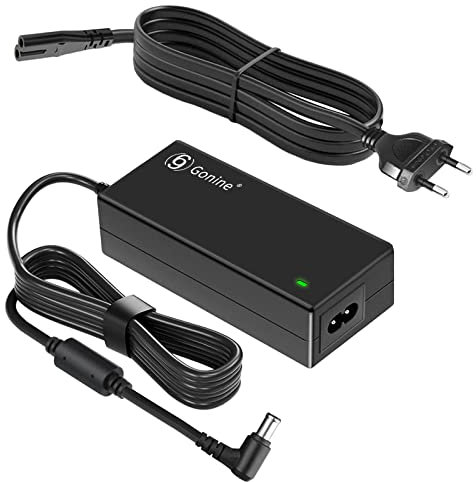 Gonine 65W Netzteil Ladegerät für LG Elektronik Monitor 32 27 24 23 22 20 19 LCD LED HD TV - 19V Netzkabel für Breitbild