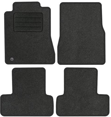 TEXER Textil Fußmatten Passend für Ford Mustang V Bj. 2004-2009 ANTHRAZIT