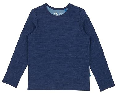 Finkid Kinder Taamo Soft Longsleeve, Navy, EU 100-110