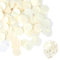 6000 Pcs 1 Inch White Ivory Round Tissue Confetti for Wedding Parties, Biodegradable Round Tissue Table Decor Engagement Confetti, Circle Paper for Balloons Birthday Decoration Party Anniversary