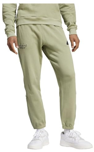 adidas Herren Brand Love French Terry Pant, Tent Green F16, XL