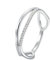 Whoiy Damen Verlobungsring Gold 750, Echtgold Eheringe Diamanten Runder Schnitt Zierlich Hochzeit Trauringe Echt Weisgold 18 Karat Ringe für Frauen Größe 57 (18.1)