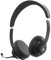 COOLPO Cuffie Bluetooth, cuffie wireless con microfono AI con cancellazione del rumore, cuffie wireless da ufficio con microfono mute e dongle USB per PC/computer/laptop/telefoni cellulari/lavoro