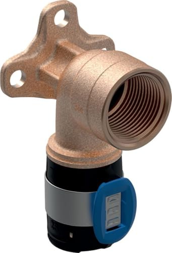 Geberit FlowFit Anschlusswinkel 90°, 20 mm x 1/2, L: 36 mm