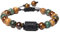 Steinarmband – 12 Sternbilder, Sternzeichen, geflochtenes Armband für Männer und Frauen, natürliches Tigerauge-Stein-Perlenarmband, verstellbares gewebtes Armband, Skorpion, Einheitsgröße