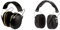 3M WorkTunes Connect 90543EC1, Kabelloser Gehörschutz mit Bluetooth®-Technologie & Kapselgehörschutz 90563E, Zusammenklappbarer Ohrenschützer