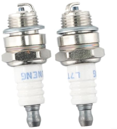 CWOQOCW 2 x Zündkerzen, CJ8 Taschenlampe, perfekte Passform für die meisten Motoren/Generatoren, Standard-Zündung, kleine Zündkerze für L6RTC, L7RTC, L8RTC, L8RTF Motoren
