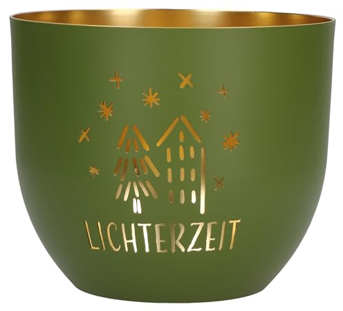 Lichterzeit: Windlicht aus Metall