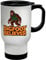 Shopagift Bigfoot Believer Travel Mug Funny Sasquatch Yeti Stainless Steel 14oz Cup