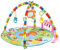 Kick and Play Piano Gym, Bauch-Aktivitätsmatte - Faltbares Aktivitäts-Klavierpad für Kleinkinder | Tragbare Fitness-Aktivitätsmatte, Musik- und Sprachspielmatte für Zuhause, Schule, Kindergarten