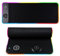 MINLIU 3-in-1 Wireless Charging RGB Gaming Mouse Pad 15W, 800x300x4MM, 10 Lighting Modes LED Mouse Pad, Non-Slip Rubber Base Computer Keyboard and Mouse Pad, Desktops