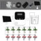 ACESOME Automatic Plant Waterer Indoor, USB + Solar Timing Device Intelligent Irrigation, Plant Watering Irrigation System Kit Self Watering System for Plants Set for Pots Lawn Indoor Outdoor Plants