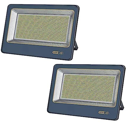 MQDLJSE Projecteurs LED d'extérieur 600 W 800 W 1000 W, éclairage de sécurité 6500 K lumière Blanche Positive, 4000 lm-40000 LM, Lampe de Travail LED 220 V IP67 étanche Super Lumineuse (de