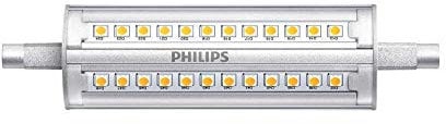 Philips Corepro LED R7S Linear Lamp, 14W (100W Equivalent), 1600 Lumens, Cool White, Non-Dimmable, Clear Glass, Pack of 1