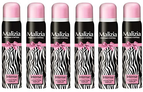 6x MALIZIA Donna Intesa deo 100ml seduction parfum Deodorant Spray