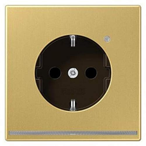 SCHUKO-Steckdose mit LED-Licht JUNG ME1520-OCLNW