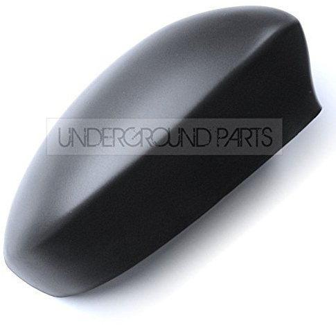 UNDERGROUND PARTS Door Wing Mirror Cover Black Right Drivers Side for Fiat 500 & Punto