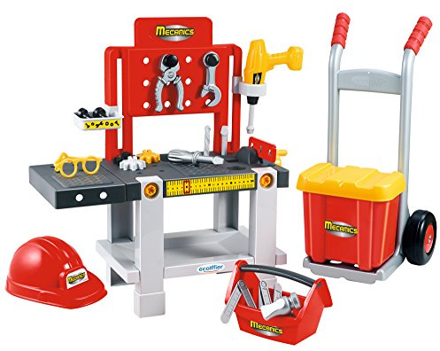 Ecoiffier Werkstatt-Set 4 in 1 2379