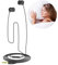 Geekria Sleep Earbuds, Noise Isolating Ear Plugs, Mini ASMR Sleeping Earphone