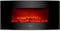 Cecotec Cheminée Murale électrique décorative Warm 2200 Curved Flames 2000W Noir