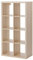 IKEA KALLAX Regal weiß gebeizt Eiche Optik (77x39x147cm) 8 Einlegeböden