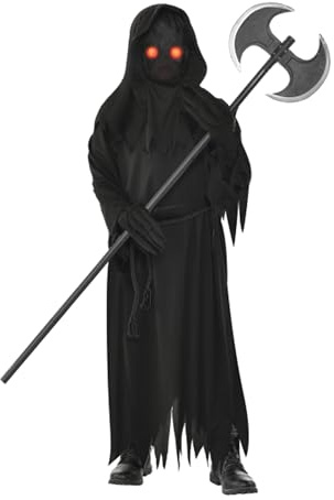 Kids Glaring Reaper Costume 10-12 Years