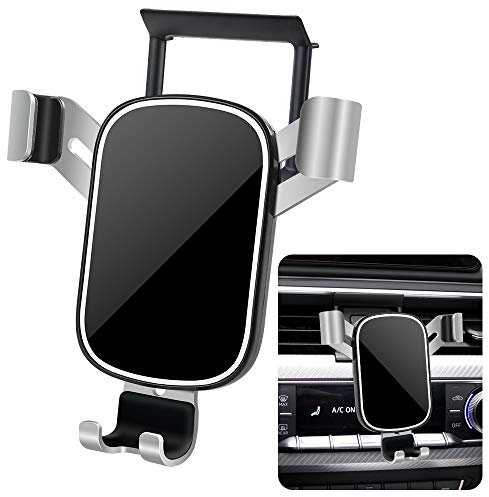 LUNQIN KFZ Handyhalterung für 2017-2022 Audi A4 S4 A5 S5 [Große Handys mit Hüllenfreundlich] Autozubehör Navigationshalterung Innendekoration Handyhalterung