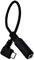 innov8 Câble adaptateur micro USB 5 broches vers prise jack 3,5 mm femelle pour casque audio adaptateur casque micro à clip actif 15 cm