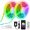 HEGEHE Bluetooth LED Streifen 20M, 5050 RGB LED Strip mit Fernbedienung, App-Steuerung, Musikmodus, Timer-Einstellung, Dimmbar Selbstklebend LED Band für Haus Schlafzimmer TV Küche