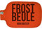 Manutextur Hugo Frosch Wärmflasche - Personalisierte Frostbeule - Orange - 19,5 x 31,5 cm - 2 Liter