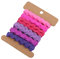 Rick Rack Trim Zickzack-Randband, 5 mm Polyester-Wellenbiege-Fransenband, mehrfarbiges Band für Kleidung, Kleid, Nähen von Blumen (Farbe 6)