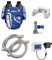 Neues Wasser Group | Untertisch-Wasserfilter: BRITA Filter-Kopf, BRITA Filter P1000, Filterwechselanzeige (Digiflow-Wasseruhr), Flexschlauch, Eckventil-Adapter