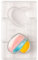 DECORA, 0050074 Moule à chocolat en forme de cœur en polycarbonate, 2 cavités de 75 x 25 mm, Idéal pour obtenir des chocolats brillants et croquants, Poignée ergonomique brevetée, Fabriqué en Italie.