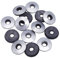 SKIR'CO Paquete de 300 arandelas M14 chapadas en zinc con goma EPDM, arandelas de sellado unidas, arandela de metal redonda (300, M14)