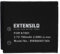EXTENSILO Akku kompatibel mit Kodak EasyShare M320, M340, M341, M1063, M1073, M1073 is Kamera (700mAh, 3,7V, Li-Ion)