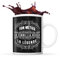 Tasse métier personnalisable femme déesse légende | Mug café ou thé idée cadeau personnalisé drôle et original collègue de travail
