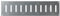 400x100mm Réglable Grille d'aération en Métal Galvanisé - Grille de Ventilation avec Réglage Coulissante